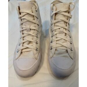Converse Chuck Taylor All Star Lugged Shoes White High Top Women's Size 6.5